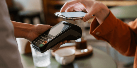 A shopkeeper reaping the benefits of retail innovation