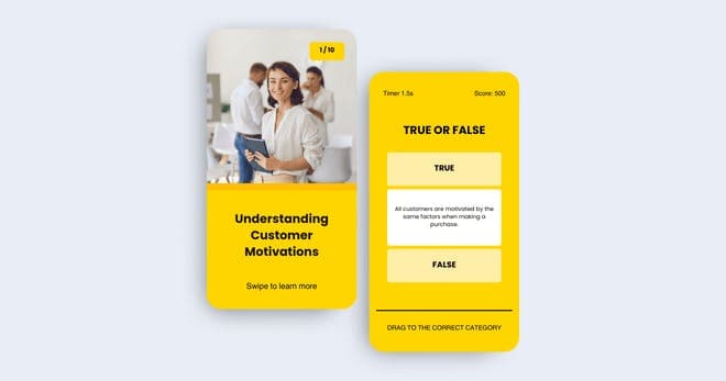 Understanding customer motivations on SC Training
