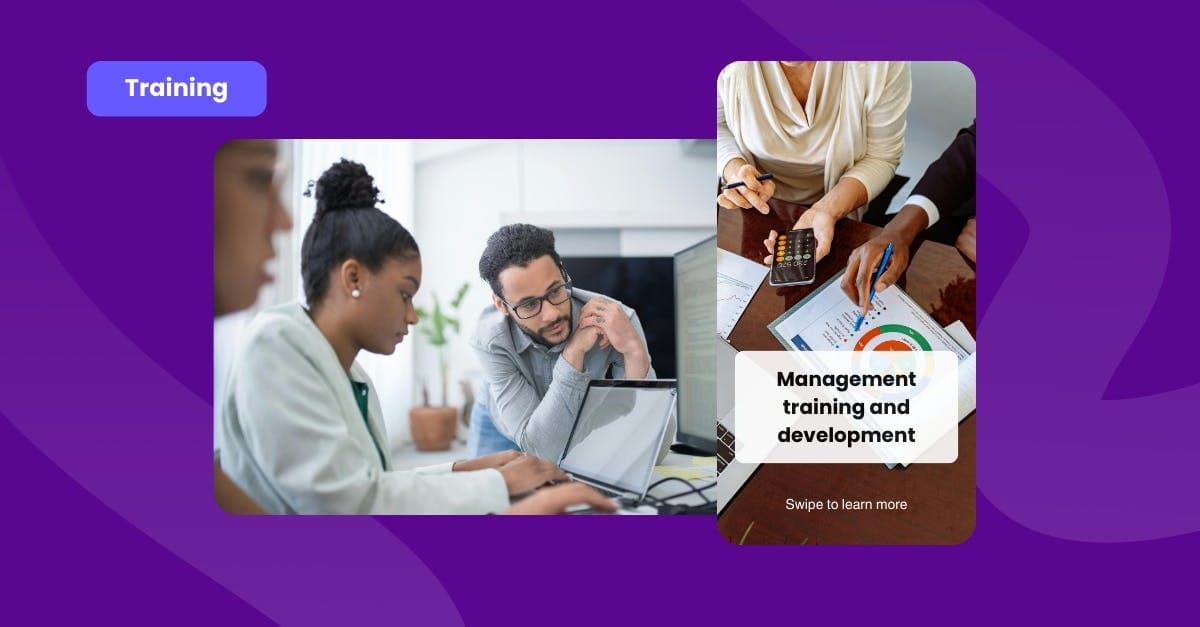 Image for A guide to management training and development