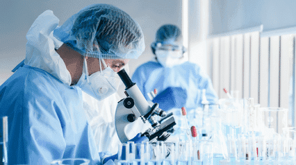 biochemist testing