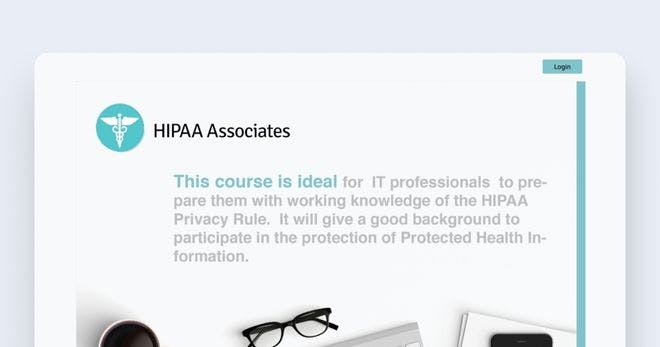HIPAA Associates homepage