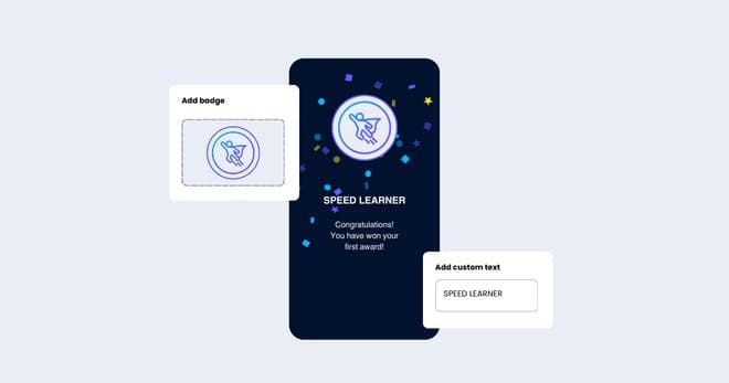 Achievements feature on SC Training