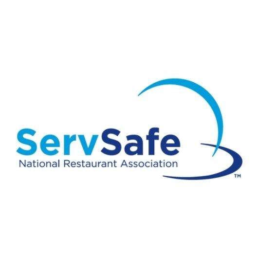 California food handlers certificate - ServSafe logo