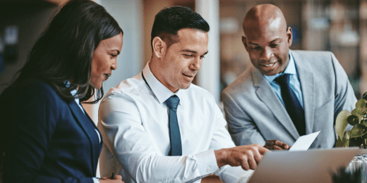 A legal team performing a regulatory horizon scanning