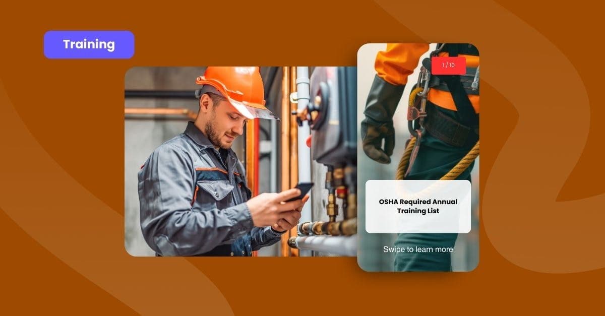 Image for 12 OSHA required annual training list you should know