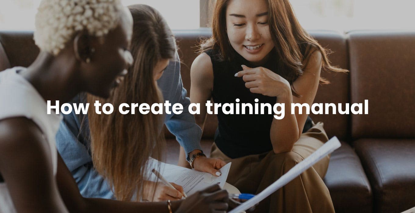 Image for How to create a training manual: A step-by-step guide