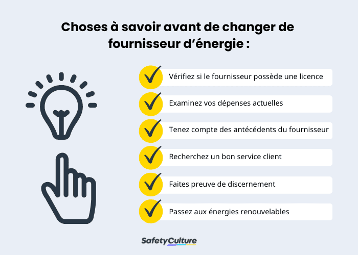 Choisir le bon fournisseur d