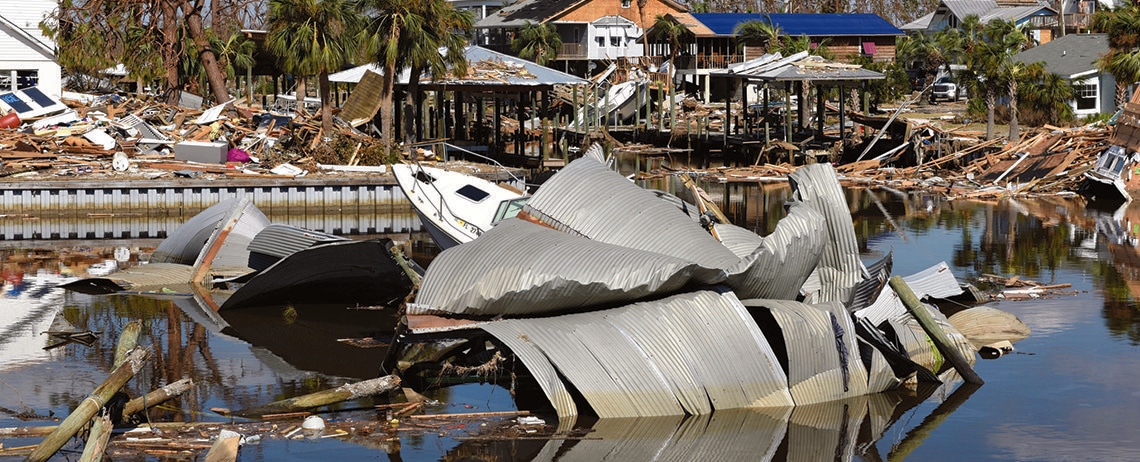 hurricane michael clean