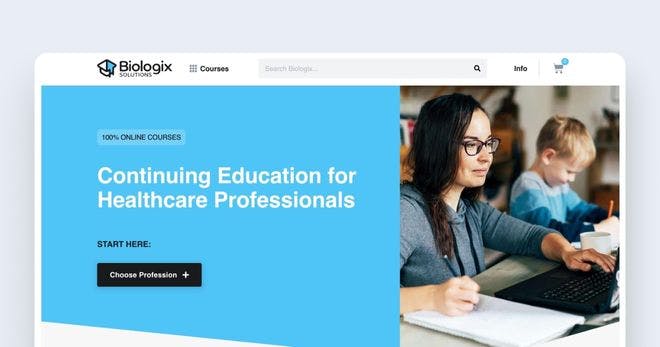 Biologix Solutions homepage