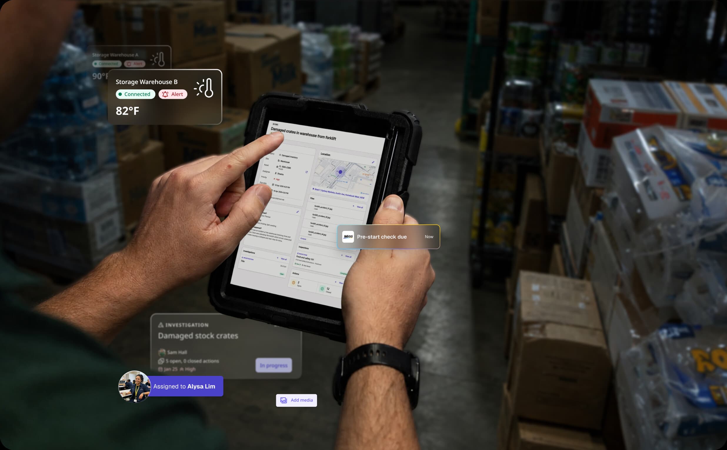 A smarter way to run
safer operations