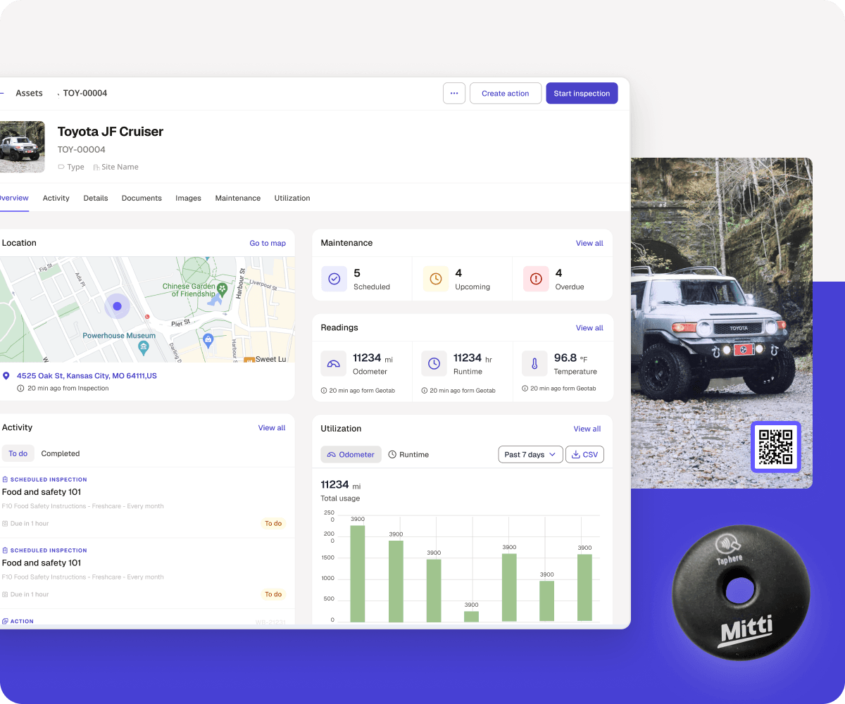 vehicle asset profile