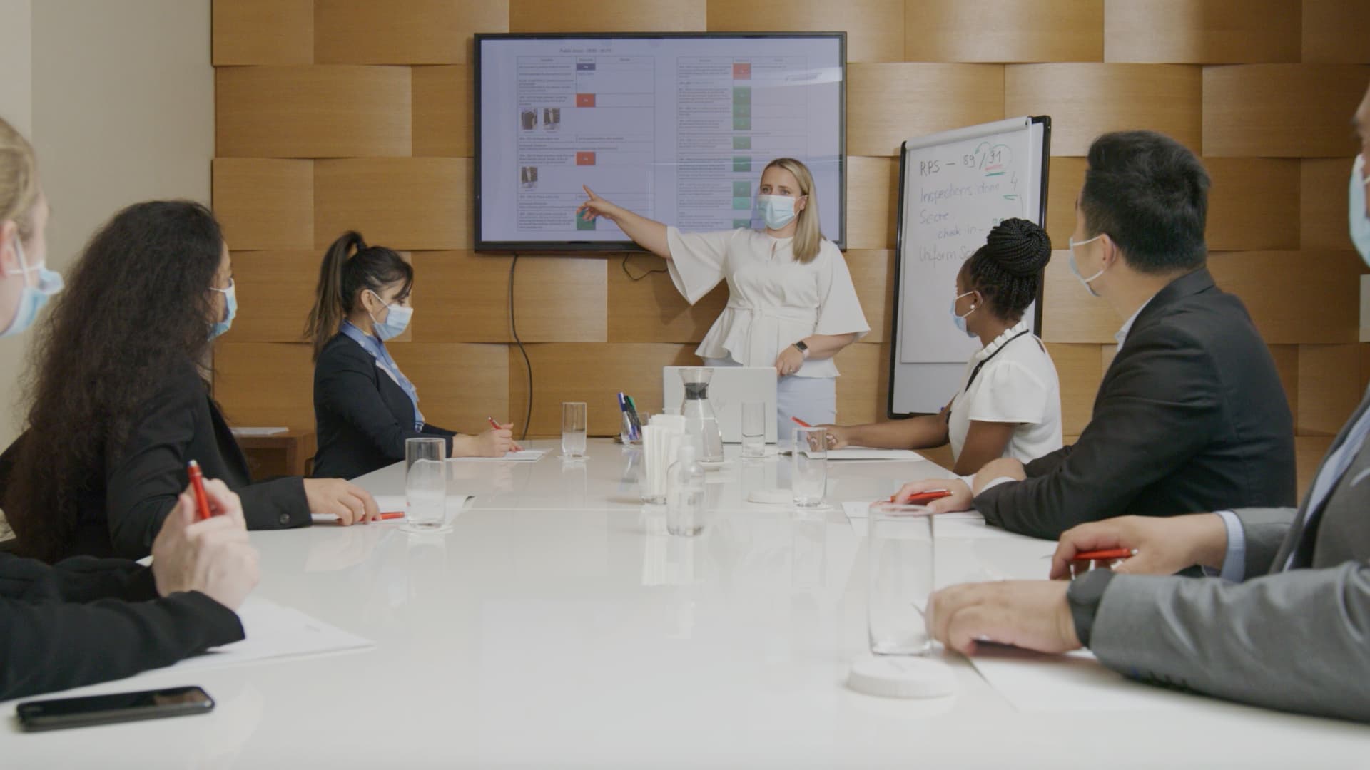 Board of Directors discussing about corporate responsibilities