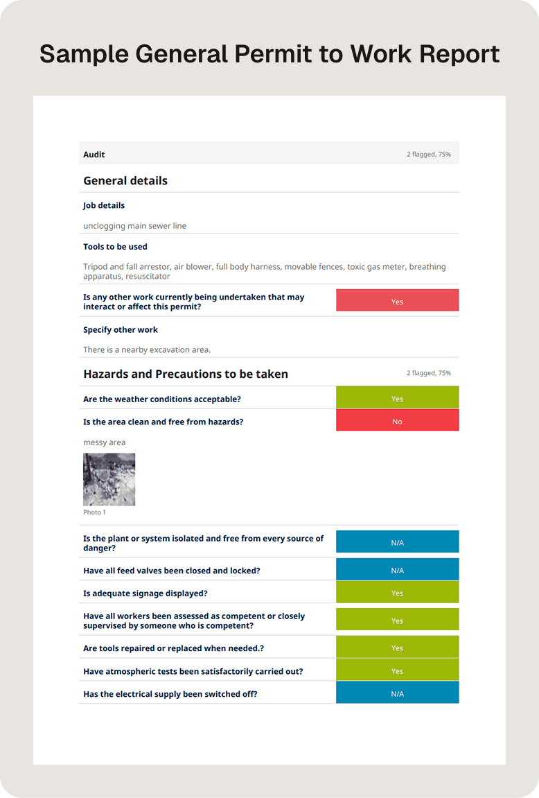 Free Permit to Work Template | Mitti (by SafetyCulture)