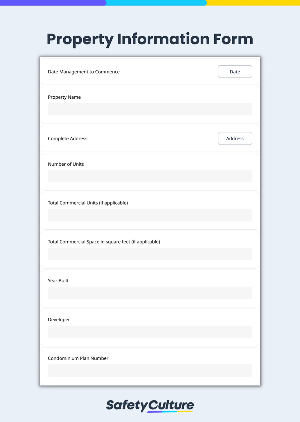Property Information Form