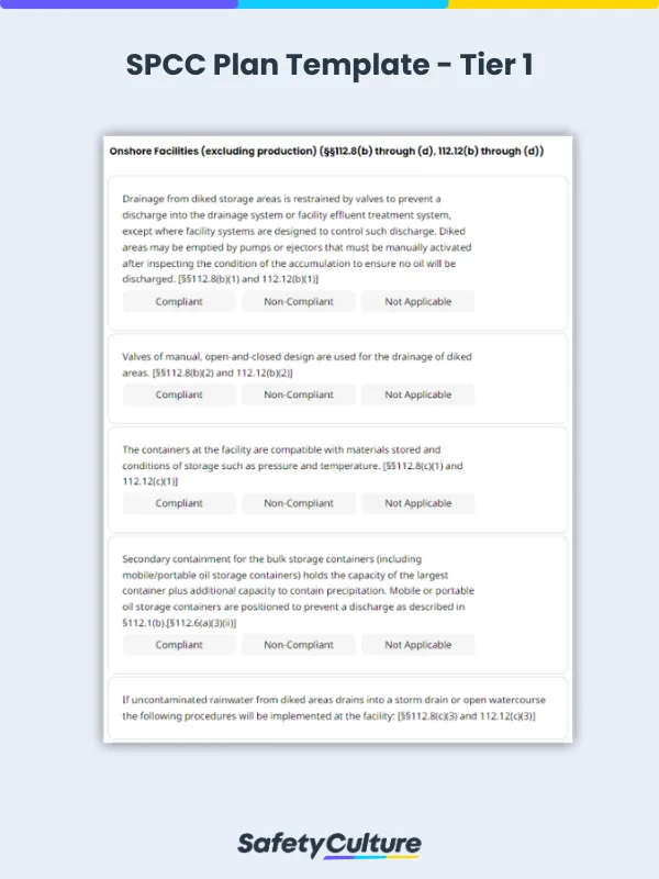 spcc plan template